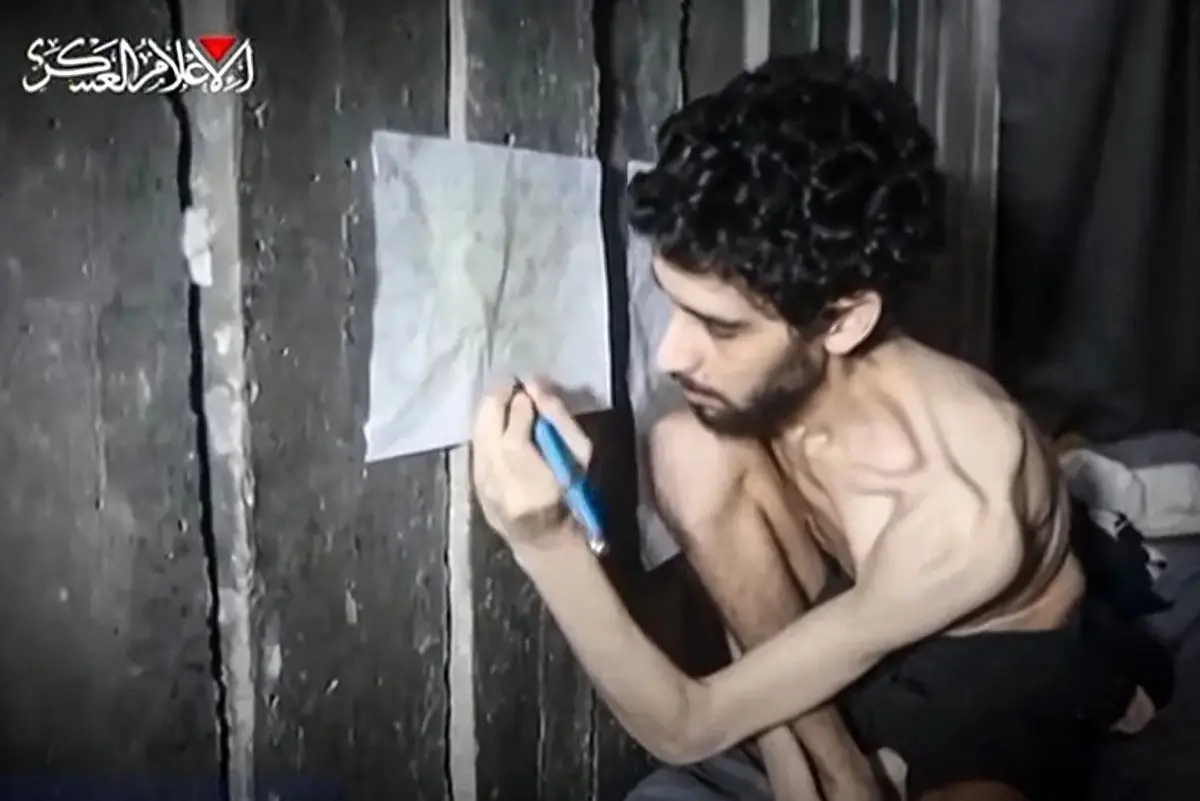 'They eat the same food as general public': Hamas insists hostages won't get 'special privileges' as skeletal Israeli captives shock the world