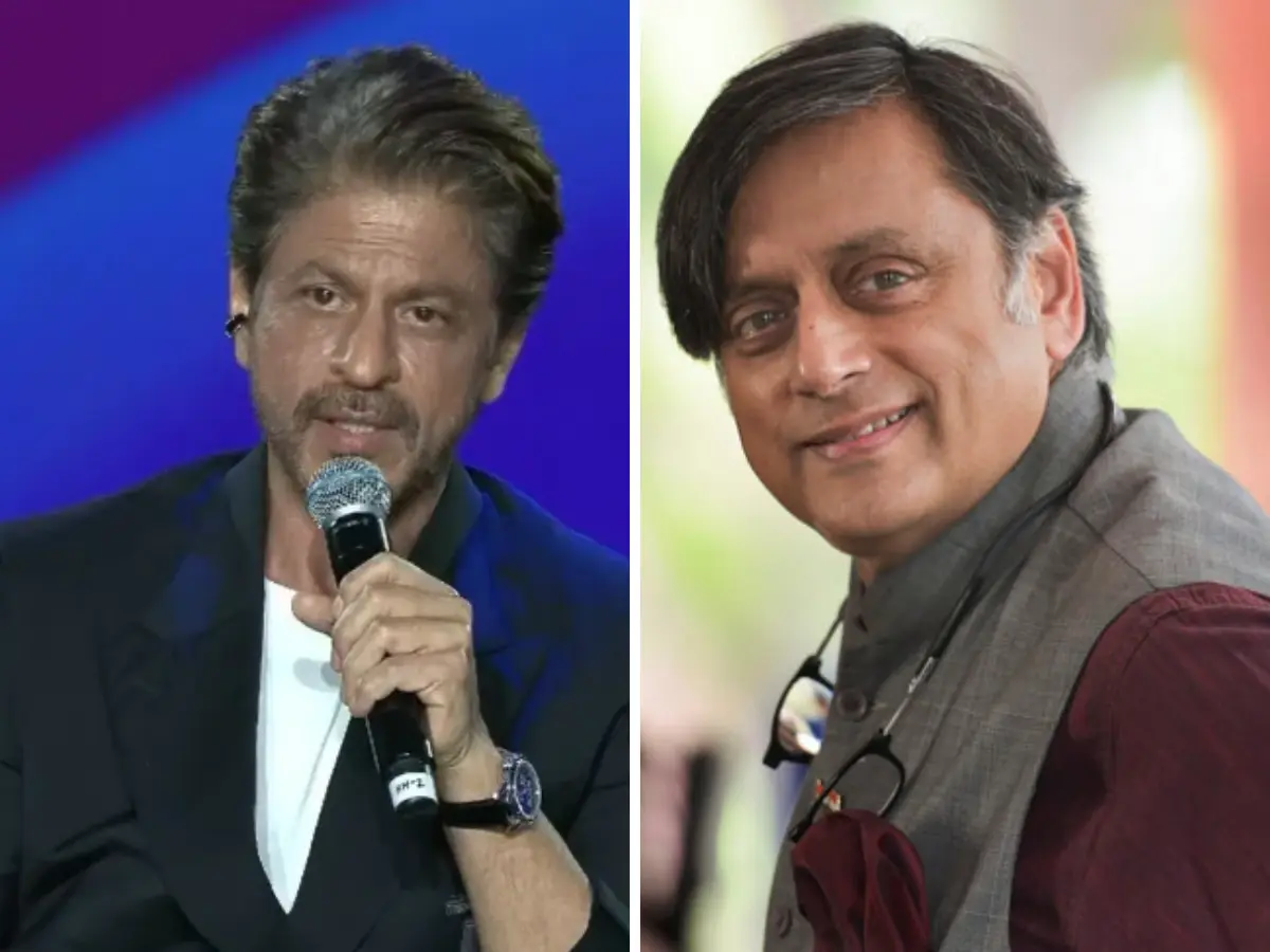 Shah Rukh Khan does a Shashi Tharoor on the politician post National Award win Shah Rukh Khan does a Shashi Tharoor on the politician post National Award win