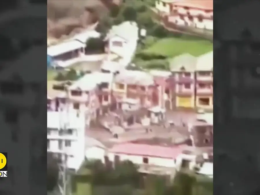 Uttarakhand Cloudburst | Watch: Uttarakhand deadly floodwaters smash homes and swallow streets! 