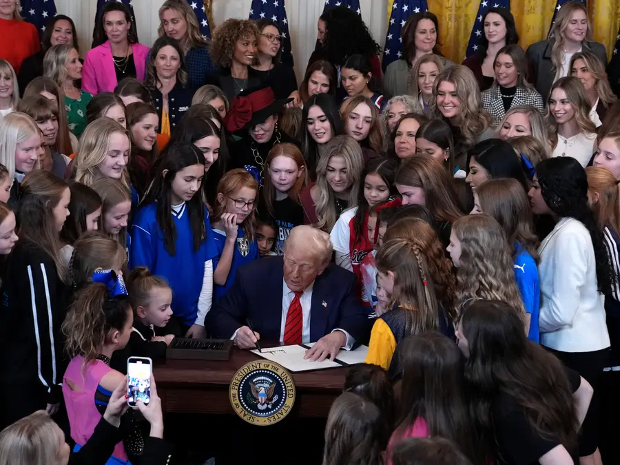 'Men do not belong in women's sports': Transgender athletes face visa ban under Trump’s ‘fairness in sports’ executive order