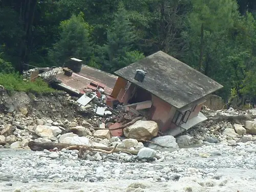 4. Uttarkashi flash floods in 2012