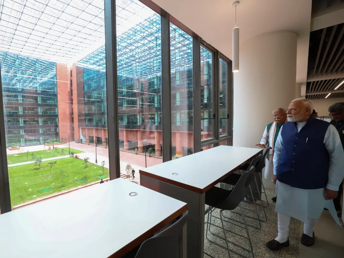 ‘Open office space poses confidentiality risk’: Govt officers say newly inaugurated Kartavya Bhavan ‘lacks spatial integrity’ ‘Open office space poses confidentiality risk’: Govt officers say newly inaugurated Kartavya Bhavan ‘lacks spatial integrity’