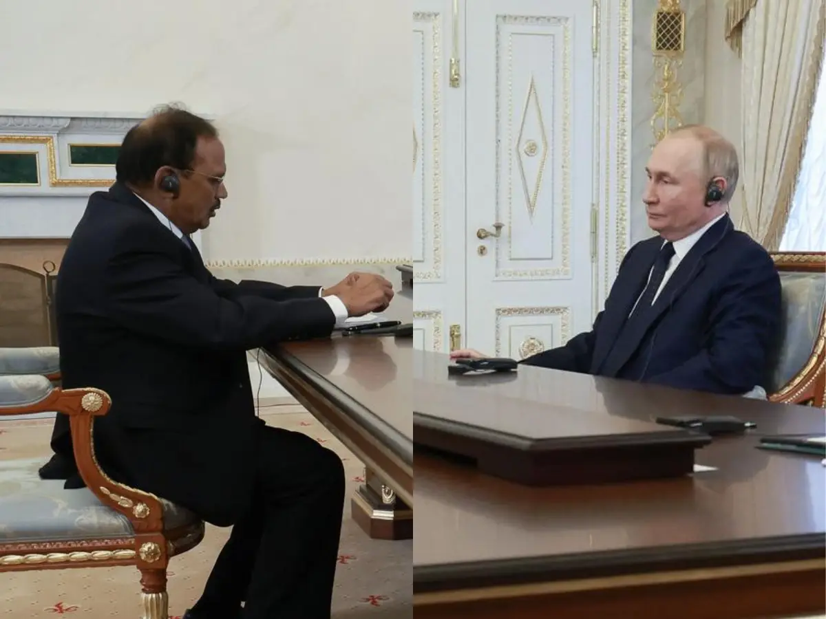 Putin meets India’s top security adviser Ajit Doval as Trump hits Delhi with 50% tariff Putin meets India’s top security adviser Ajit Doval as Trump hits Delhi with 50% tariff