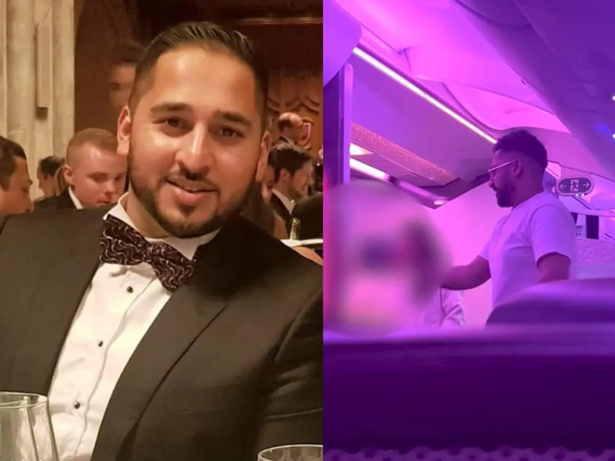 'Before judging...': Wife of Pakistani man who gave rape-threats to flight attendant defends him 'Before judging...': Wife of Pakistani man who gave rape-threats to flight attendant defends him