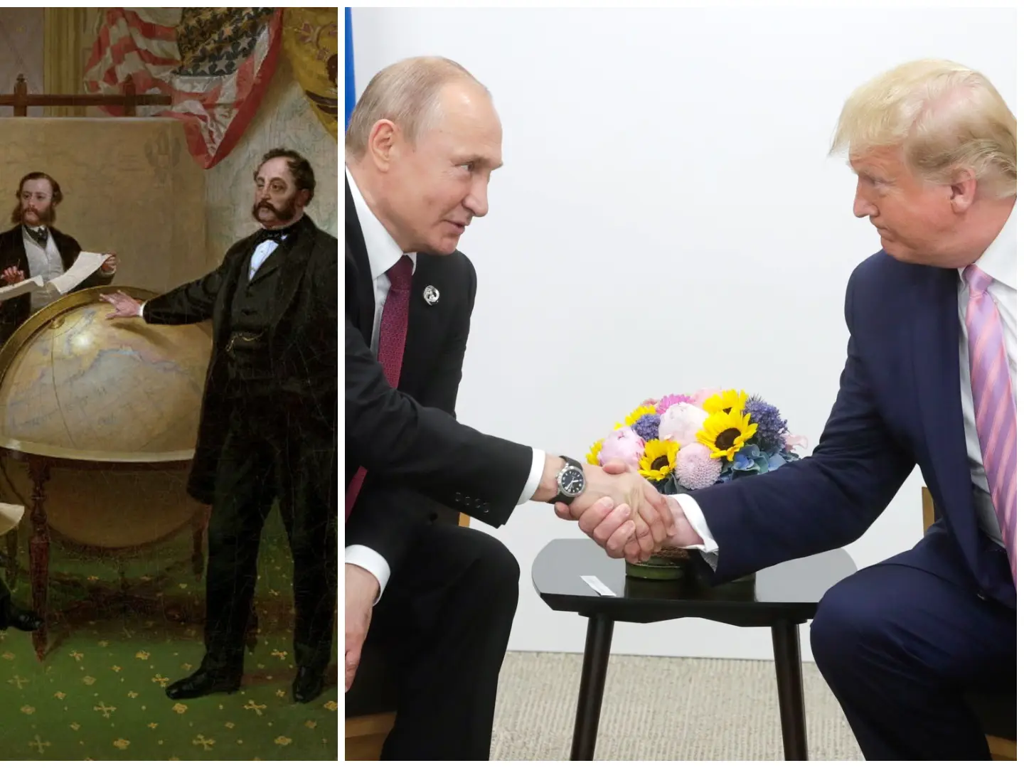 Historical IRONY: Russians sold Alaska cheap to US, now Trump offers some Ukraine 'land swap' to Putin as they meet in the same place Historical IRONY: Russians sold Alaska cheap to US, now Trump offers some Ukraine 'land swap' to Putin as they meet in the same place