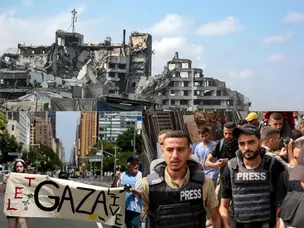Hunger crisis, dead journalists, missile strikes: Heartbreaking images from Gaza amid Israel's takeover plan