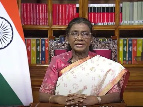 Independence Day: President Murmu addresses nation, says India on its way to become self-reliant Independence Day: President Murmu addresses nation, says India on its way to become self-reliant