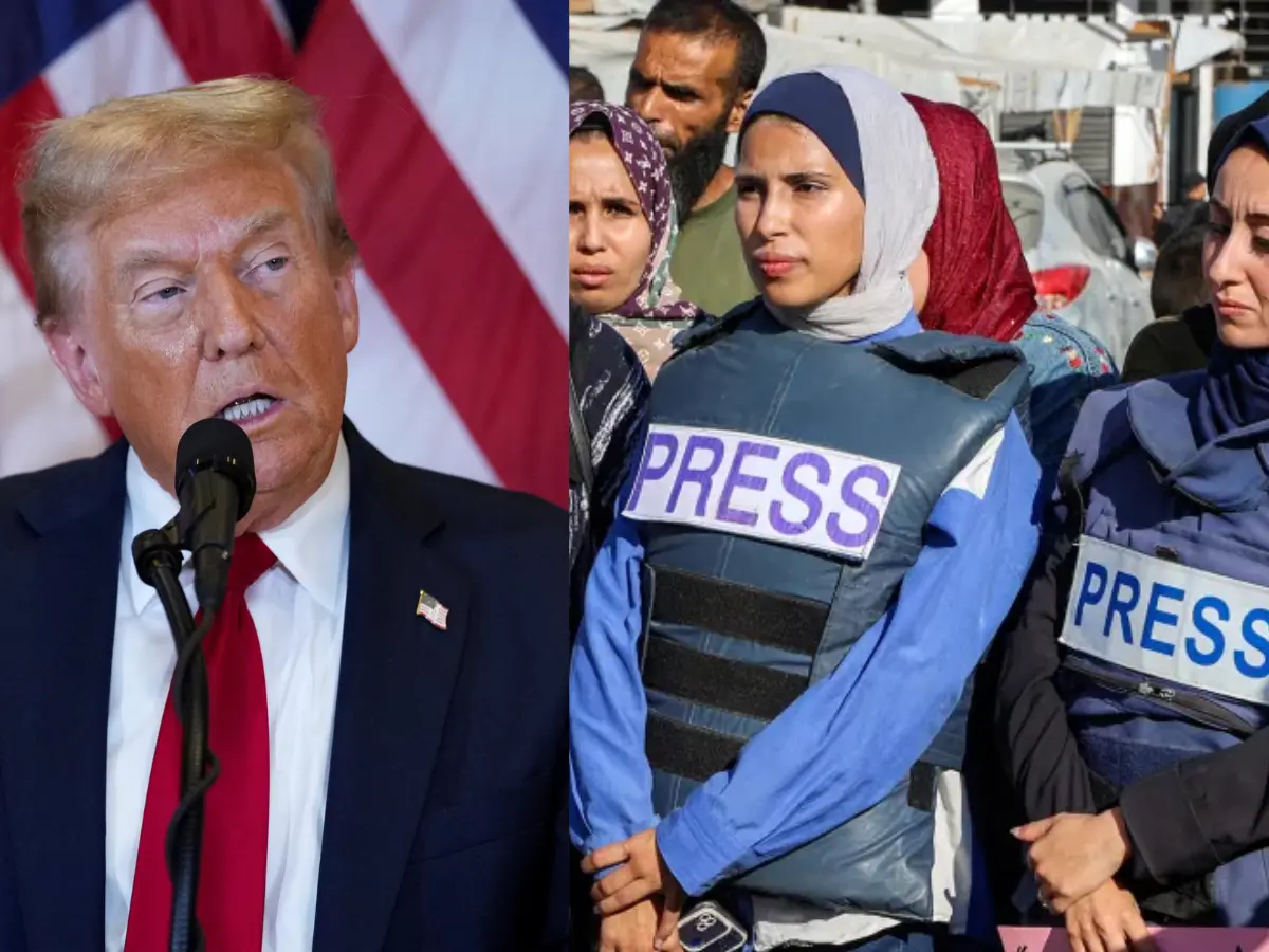 'Very dangerous position to be in, but...': Trump wants foreign journalists in Gaza. Here's why 'Very dangerous position to be in, but...': Trump wants foreign journalists in Gaza. Here's why