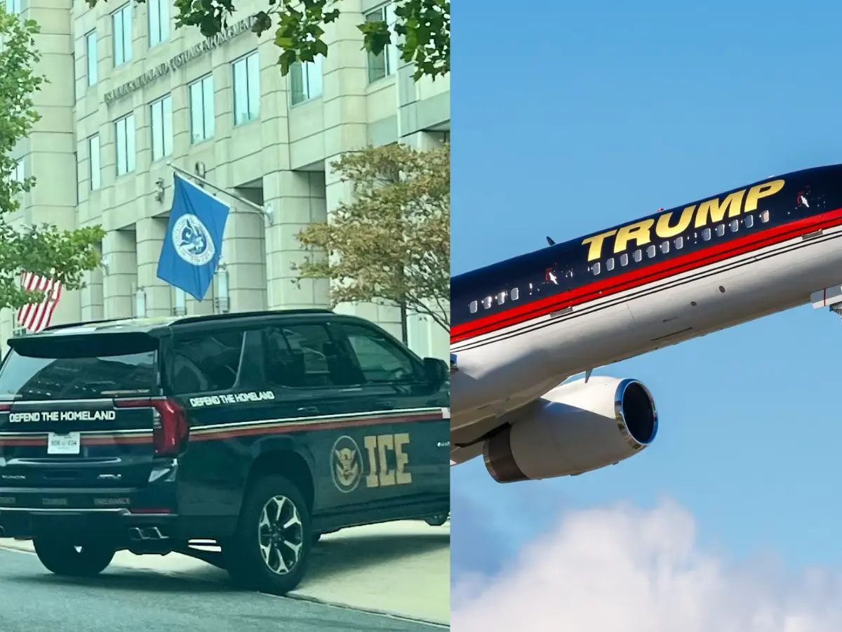 ICE’s new ad features a DaBaby rap and a Suburban inspired by Trump's jet