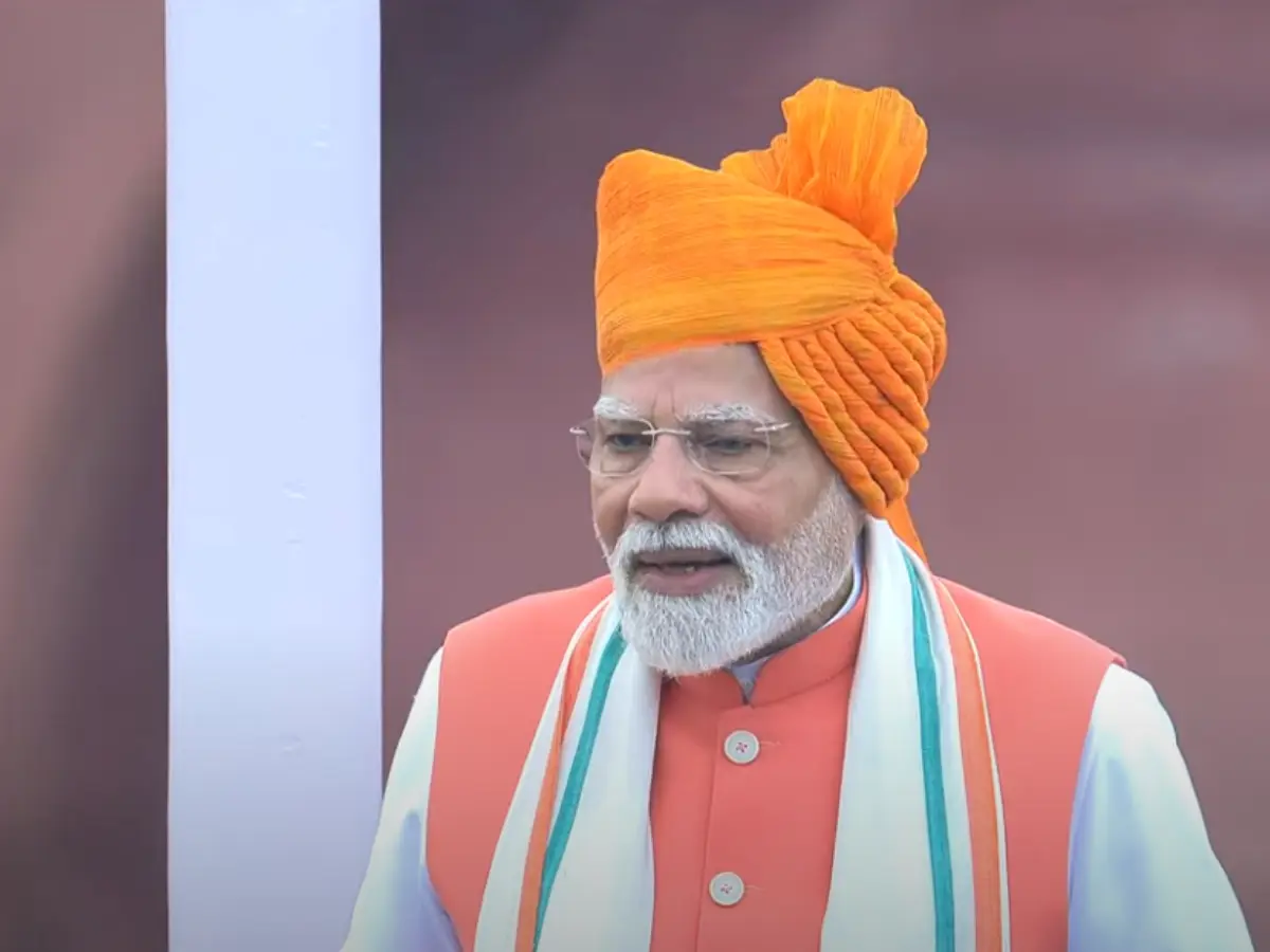 PM Modi in 2025 at Red Fort