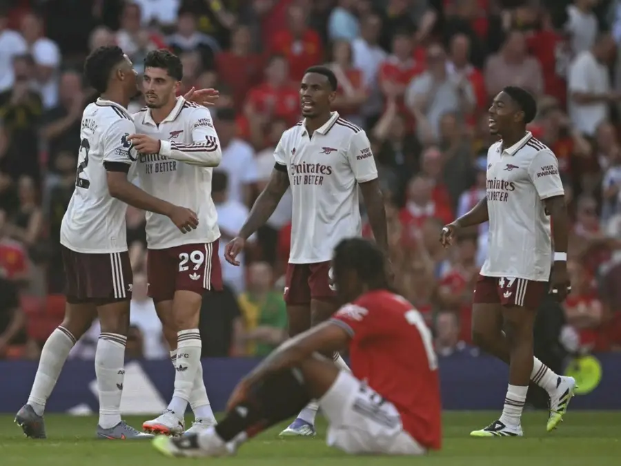 No hurray for Manchester United as Arsenal win at Trafford to open their PL campaign