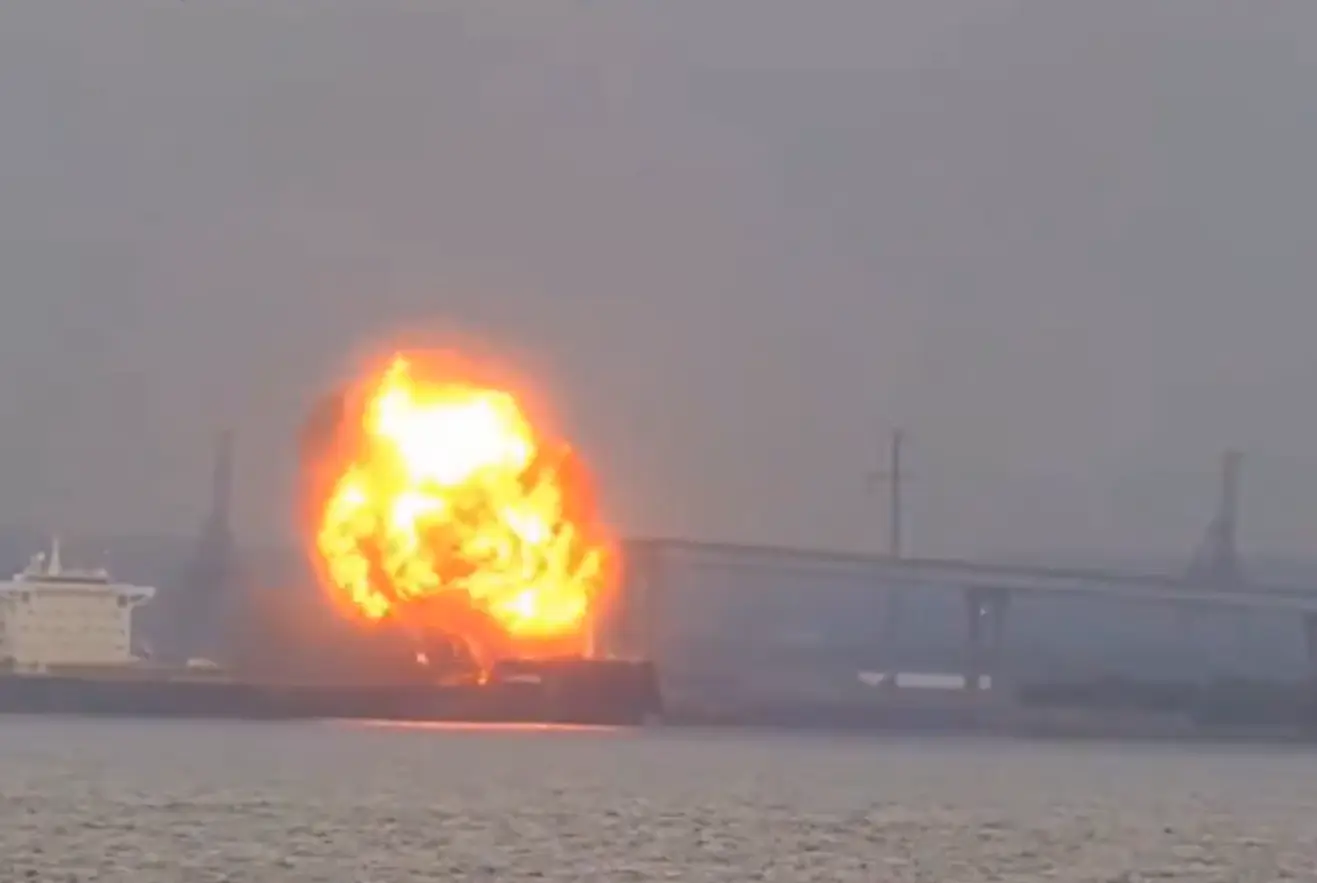 Massive fireball erupts as cargo ship catches fire in US's Baltimore Harbor — Details inside
