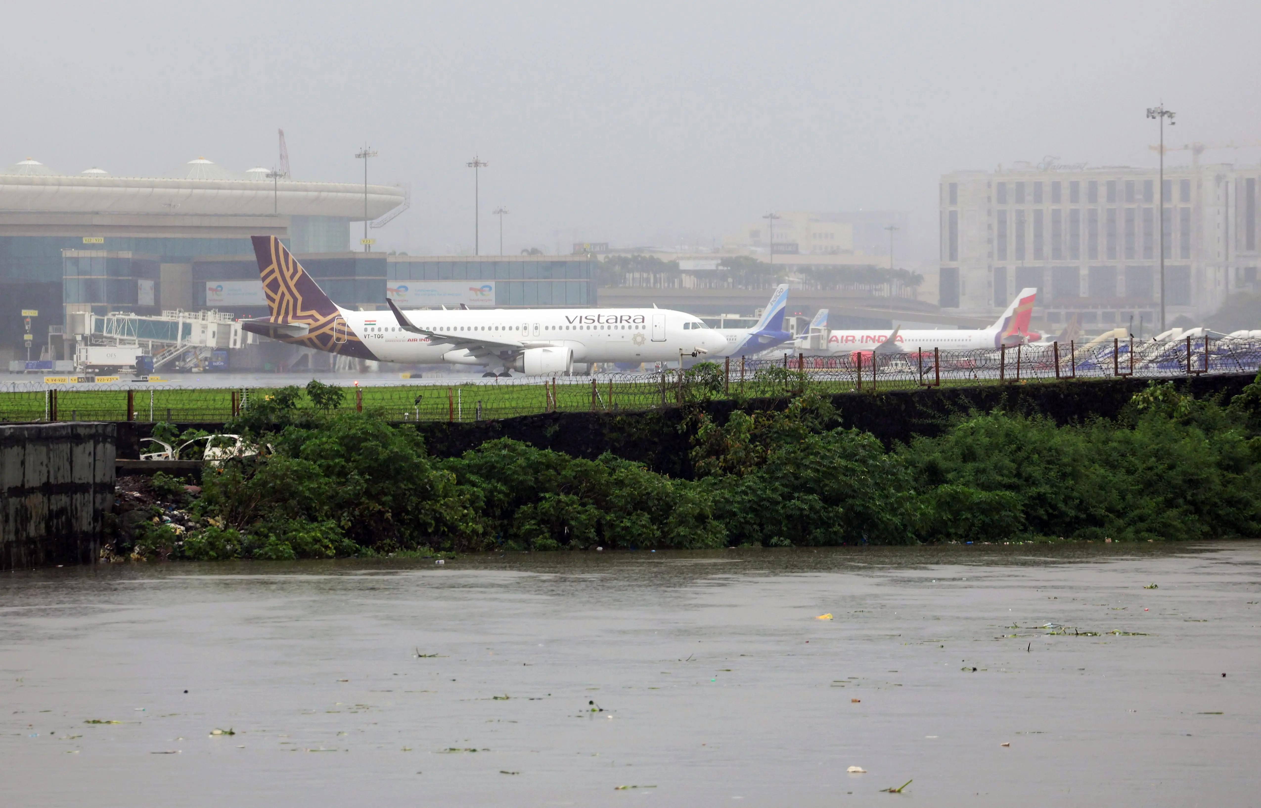 Mumbai monsoon: Over 250 flights delayed as heavy rains disrupt airport operations