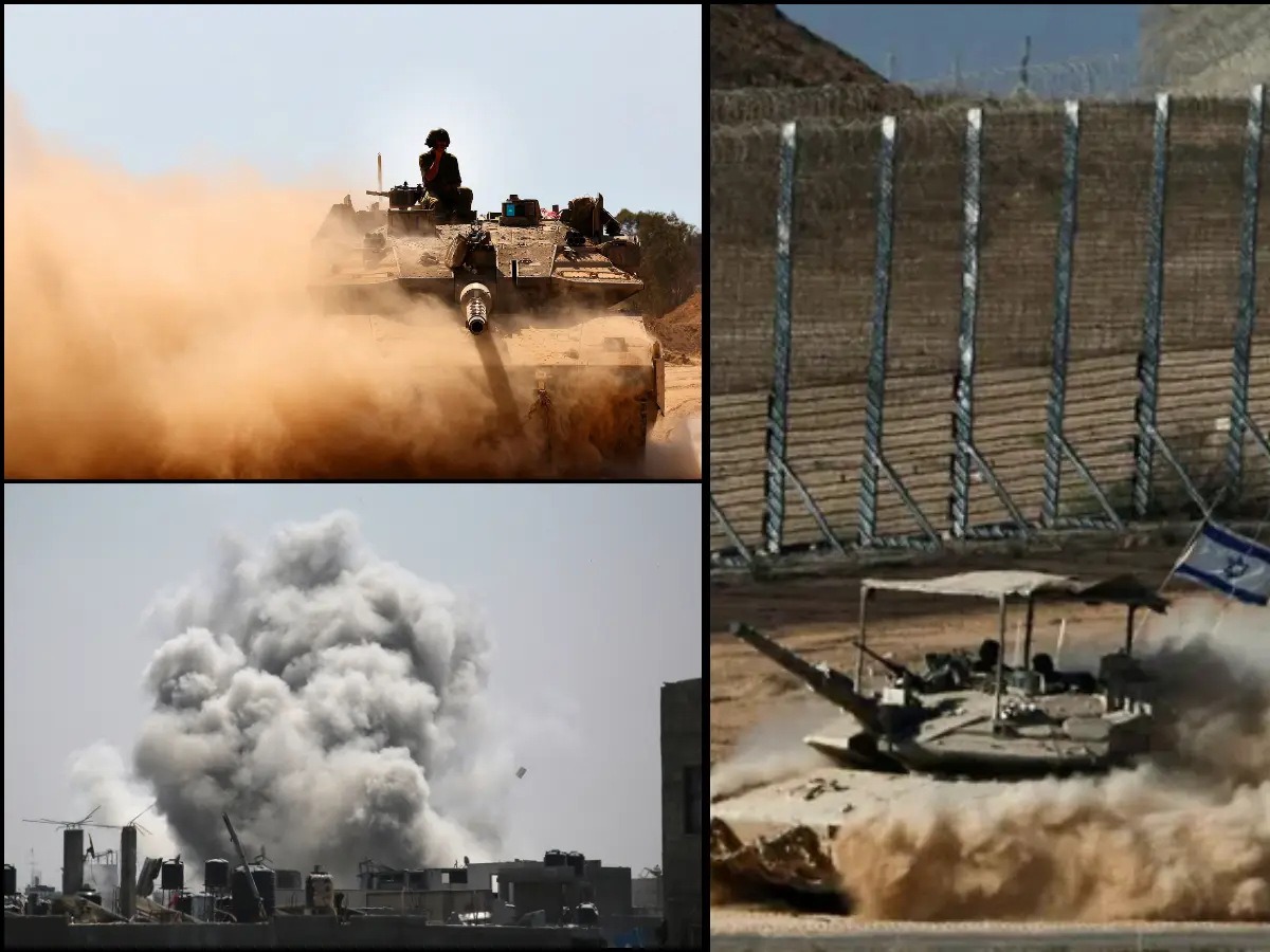 IDF vehicles on border, Palestinians leave: Israel warns Hamas amid Netanyahu's Gaza take over plan, famine declared - What we know