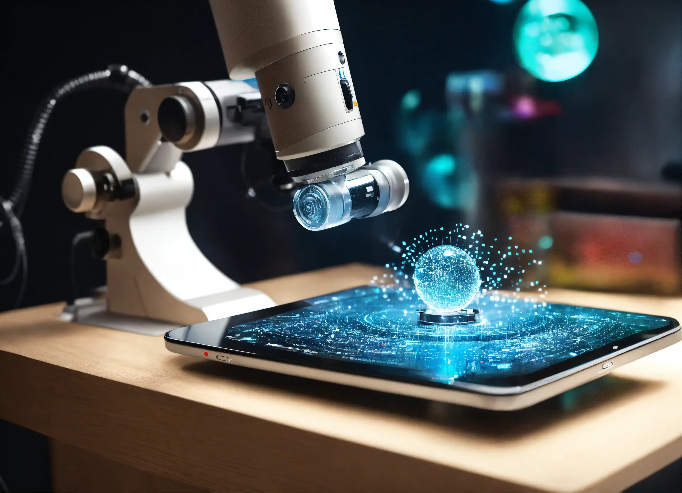 AI in microscope analysis