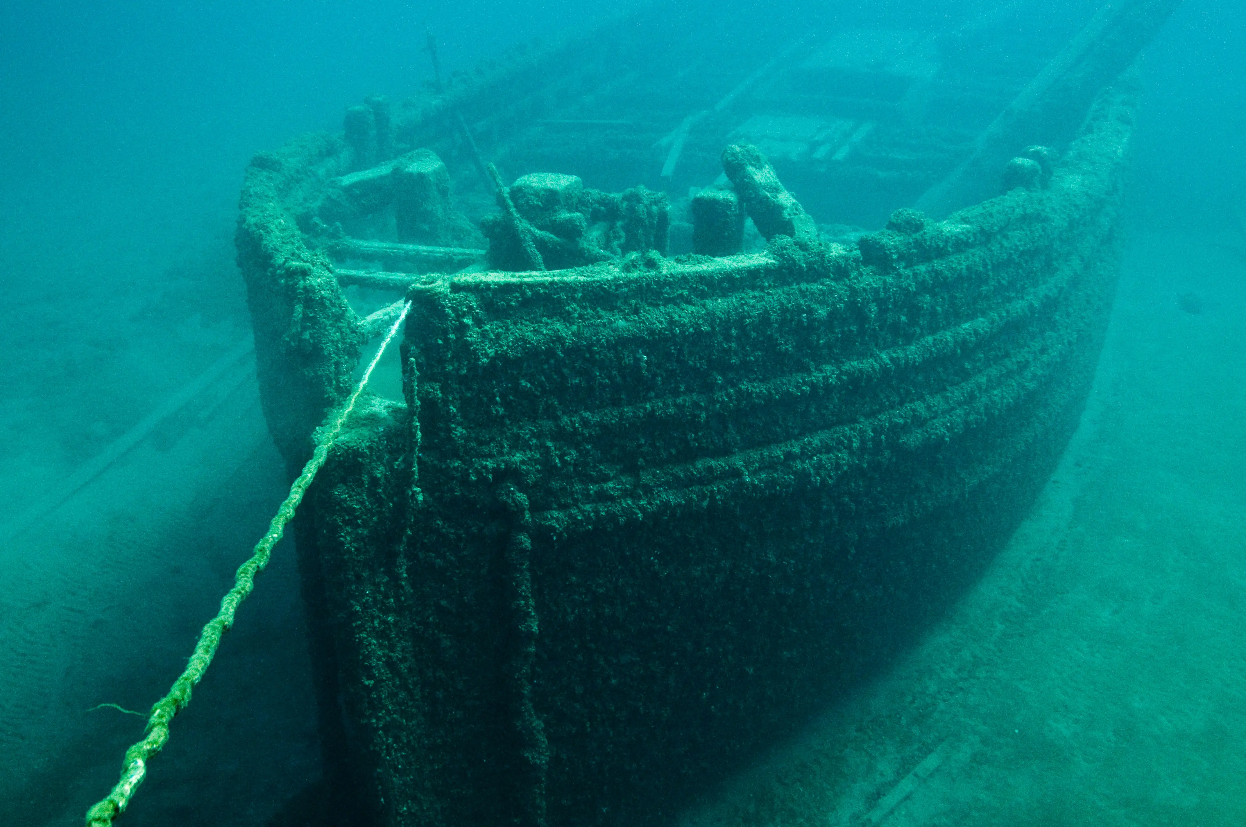 Conspiracy theories surround the Titanic, as some claim it never sank. What's lying at the bottom of the Atlantic then?