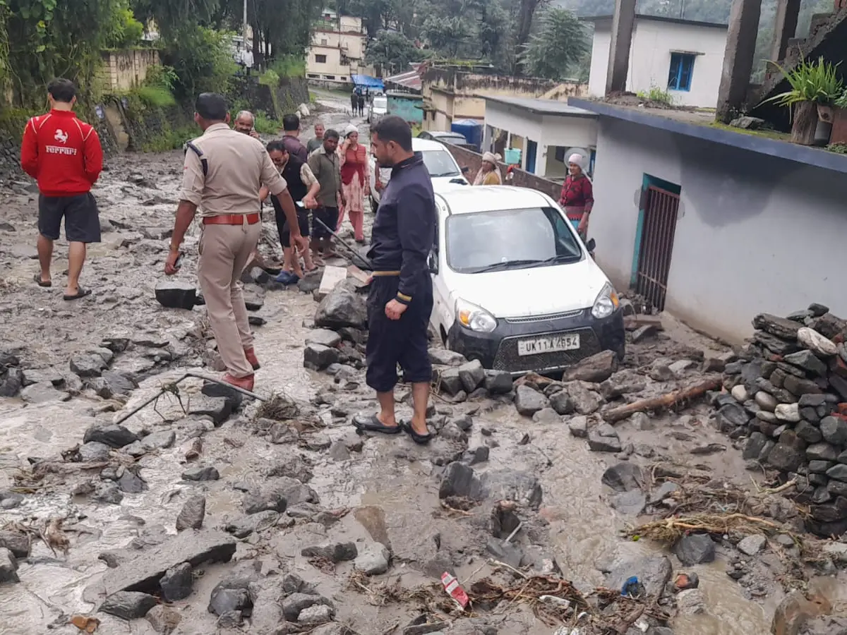 Watch | Distressing visuals emerge after Cloudburst in Uttarakhand’s Chamoli Watch | Distressing visuals emerge after Cloudburst in Uttarakhand’s Chamoli