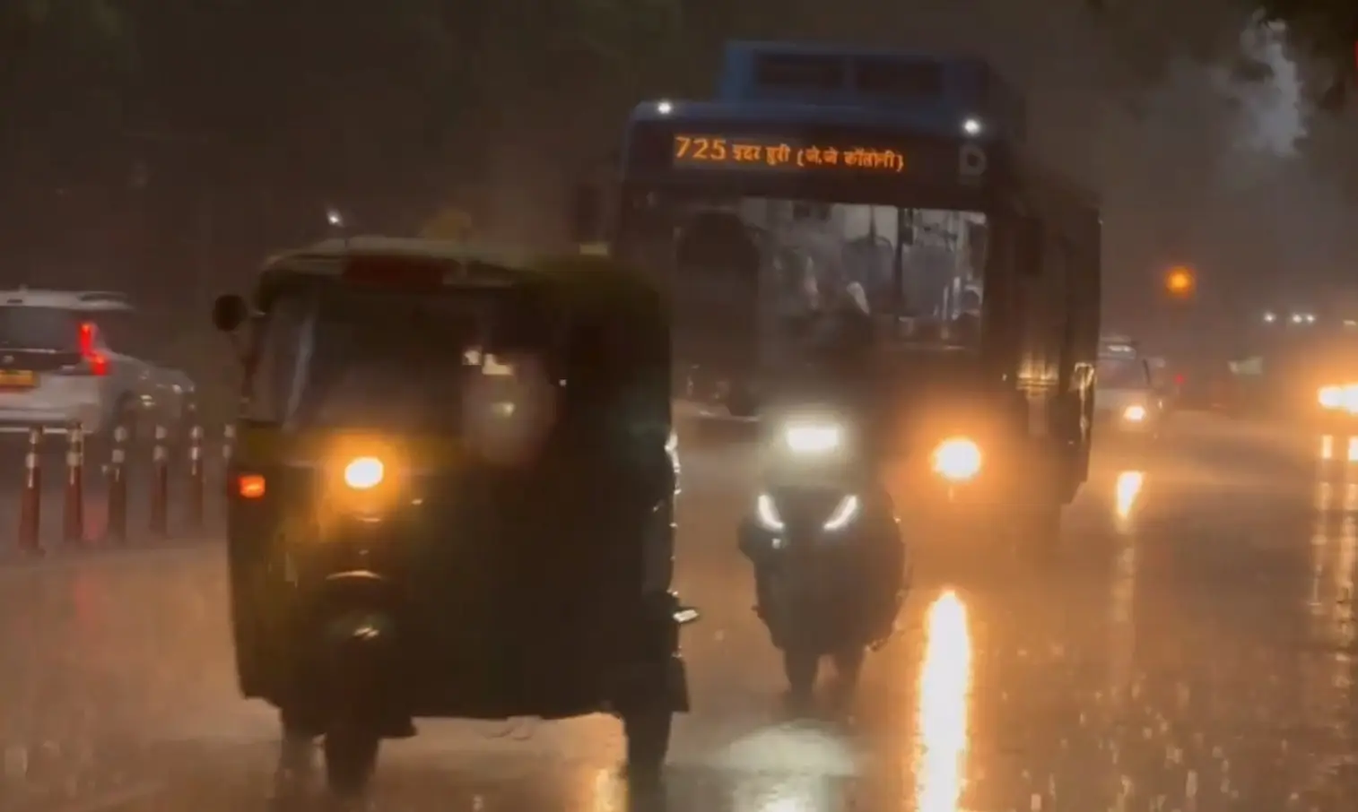 IMD issues red alert for next few hours as heavy rain batters Delhi-NCR