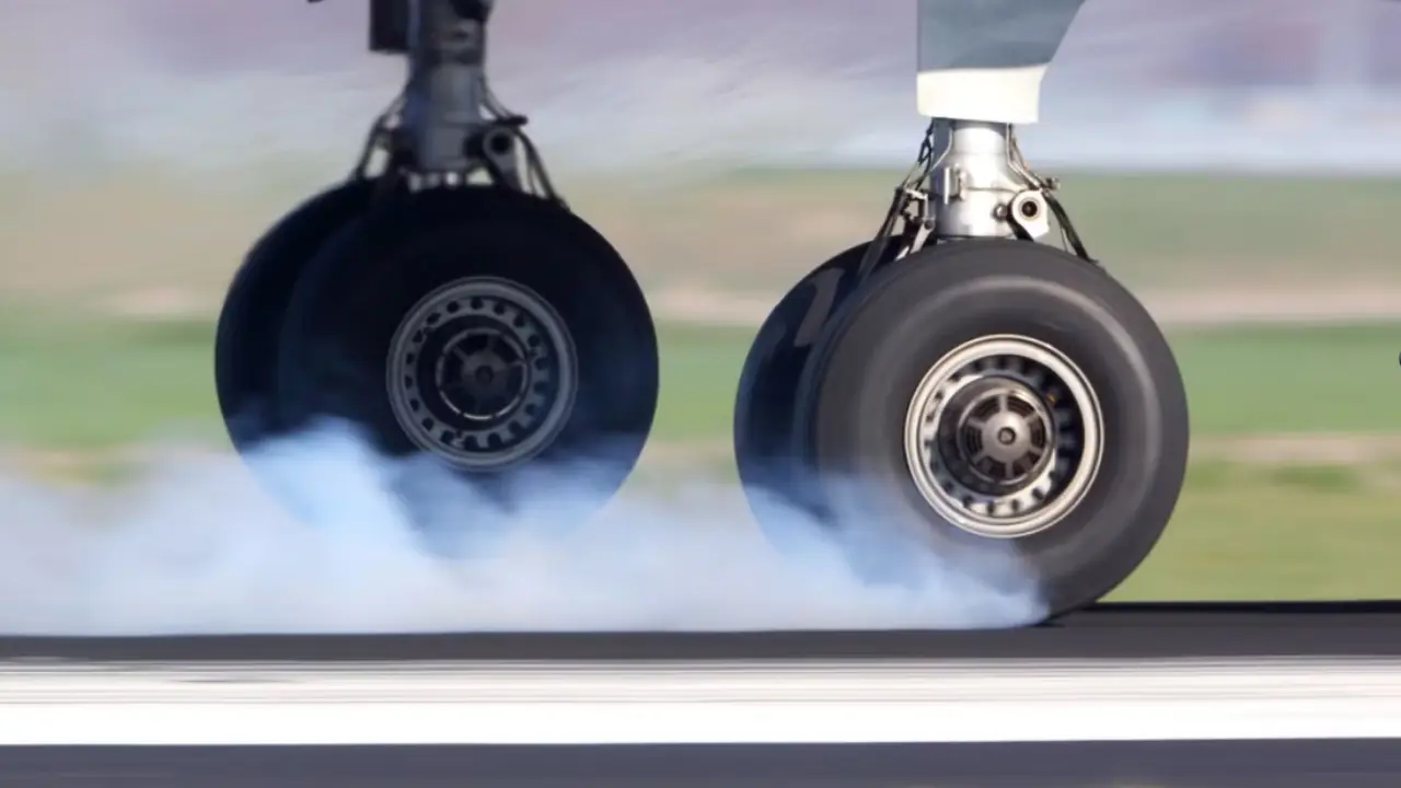 Fighter Jet Tyres Take a Lot of Strain