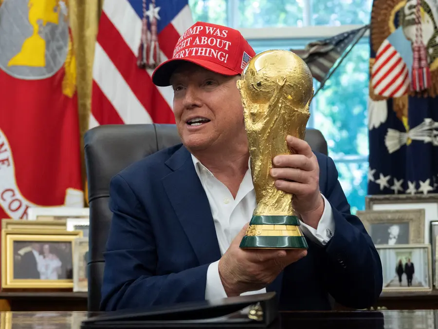 Trump’s gold obsession: President tried to snag FIFA’s World Cup trophy for his Oval Office, snubbed by FIFA President