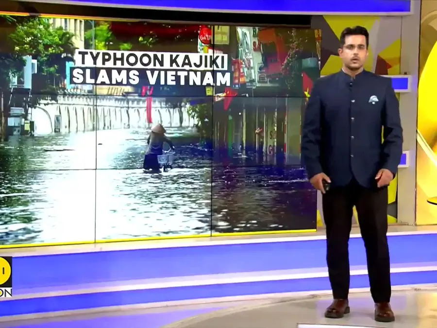 Typhoon Kajiki: Vietnam hit by strongest typhoon of the year 
