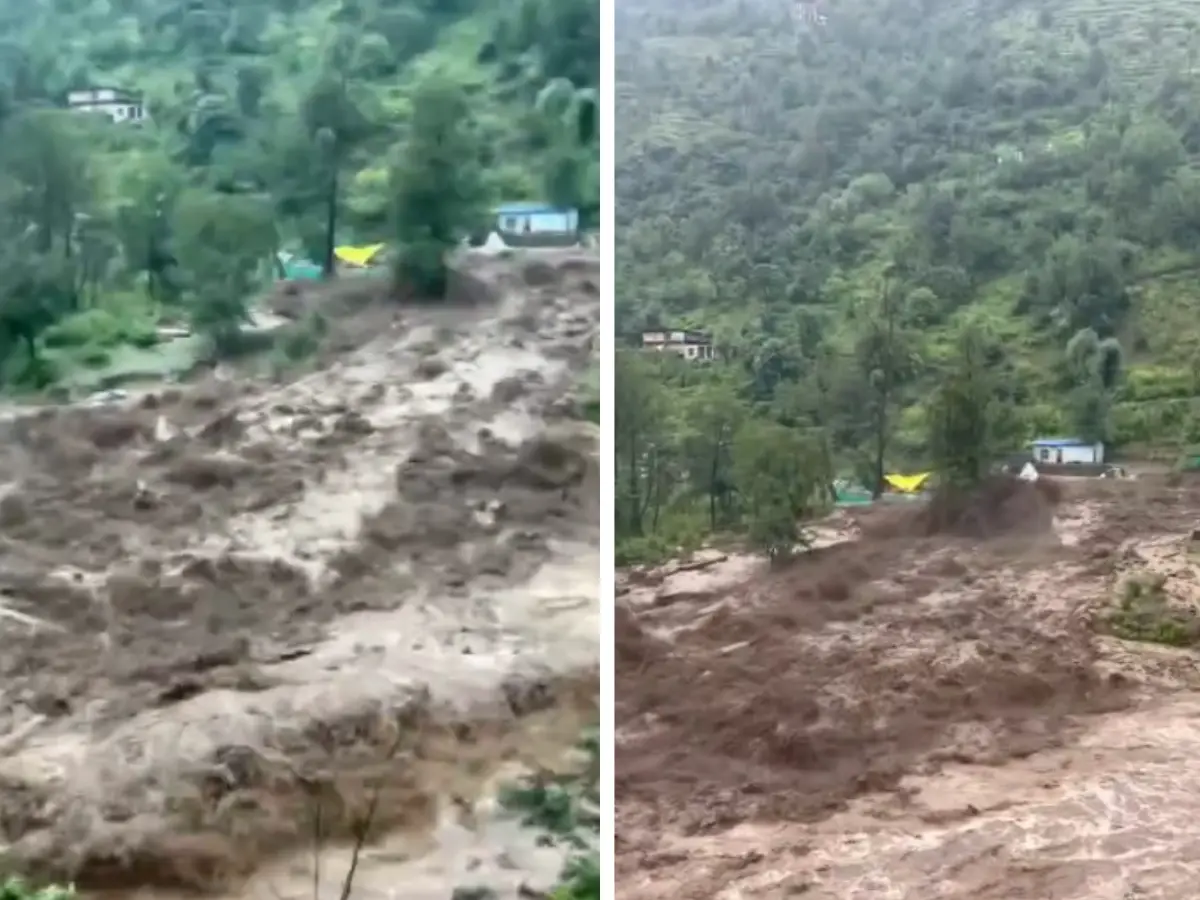 Jammu and Kashmir's Doda hit by massive flood after sudden cloudburst, several roads closed  - Dramatic video surfaces