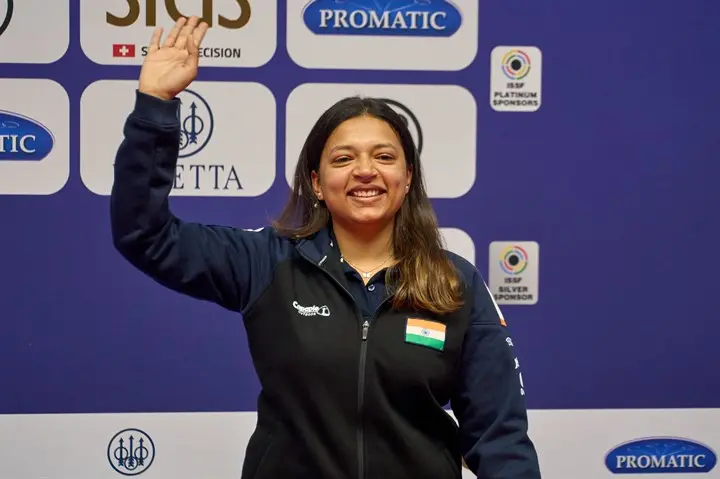 Asian Shooting Championship: Sift Kaur Samra shoots gold in 50m Rifle 3 Positions