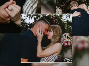 Taylor Swift and Travis Kelce engaged - every picture from their romantic proposal