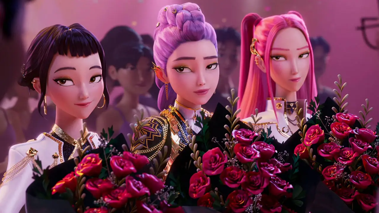 KPop Demon Hunters is now Netflix’s most-watched film, beating Red Notice
