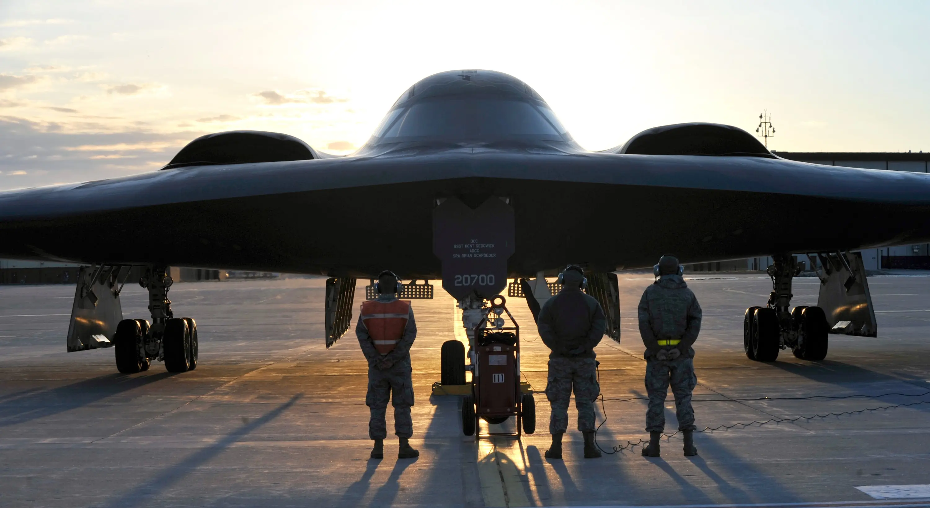 How big is the B-2?
