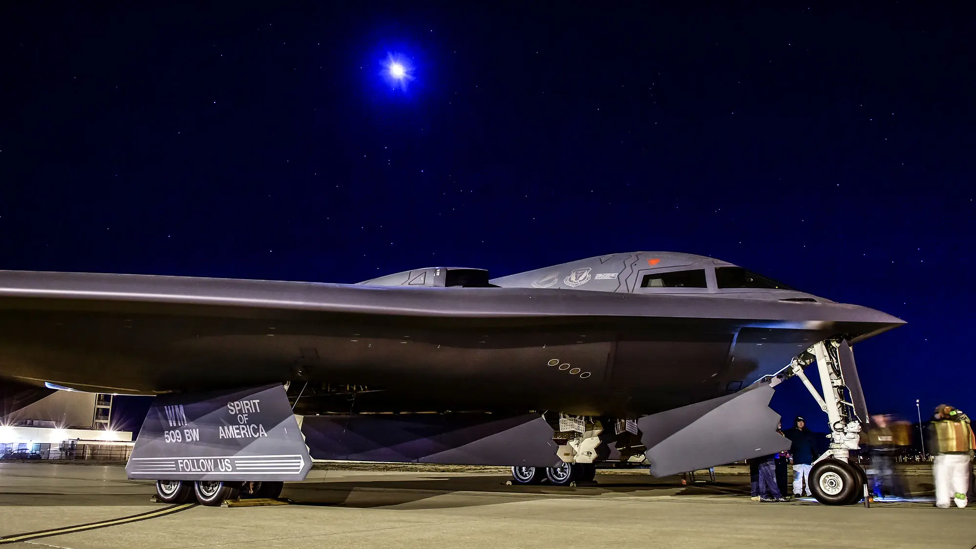 How much fuel can the B-2 hold?