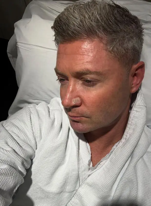 Former Australia captain Michael Clarke's battle with skin cancer continues after latest surgery