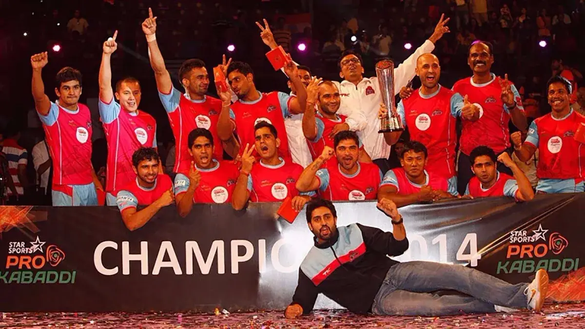 PKL Season 1 winner - Jaipur Pink Panthers