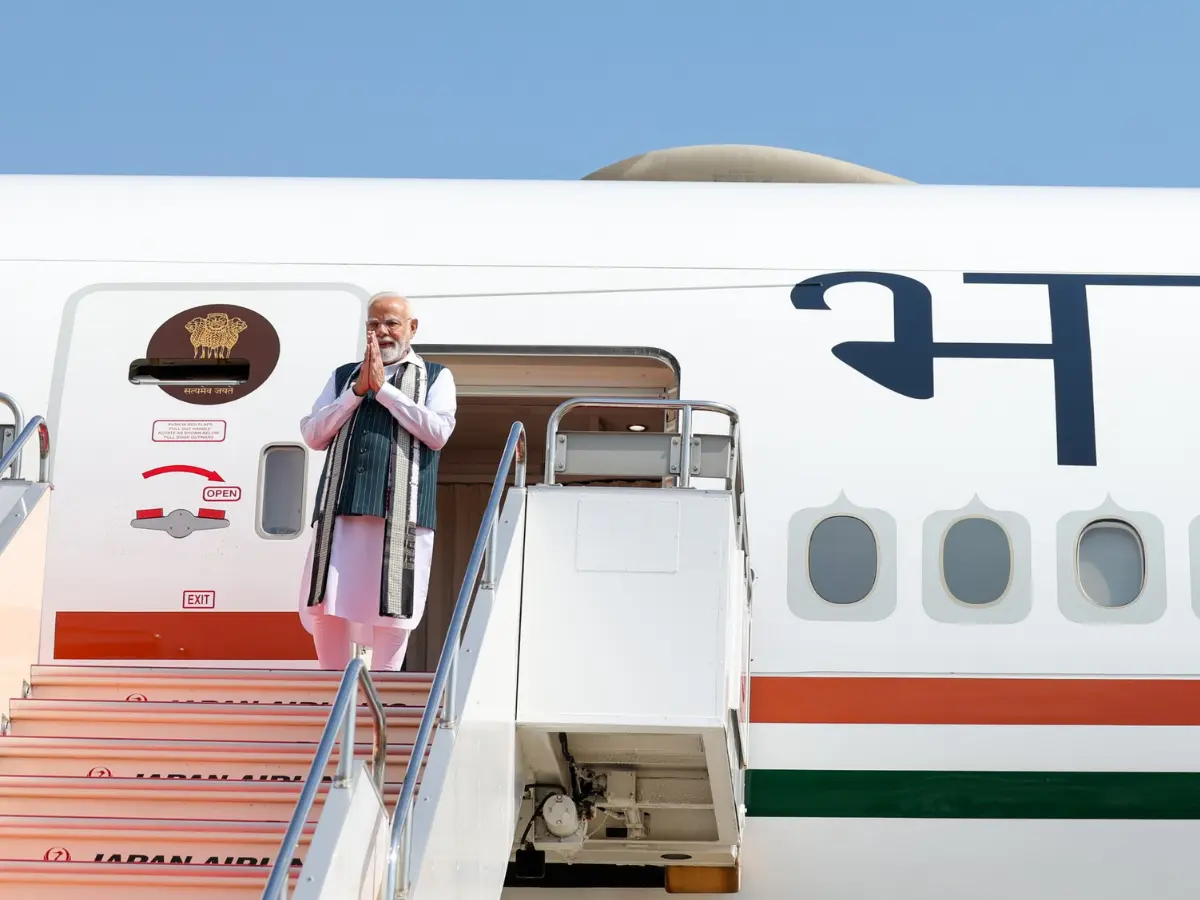 'Touched by the warmth and affection': PM Modi arrives in Tokyo, receives grand welcome by Indian diaspora