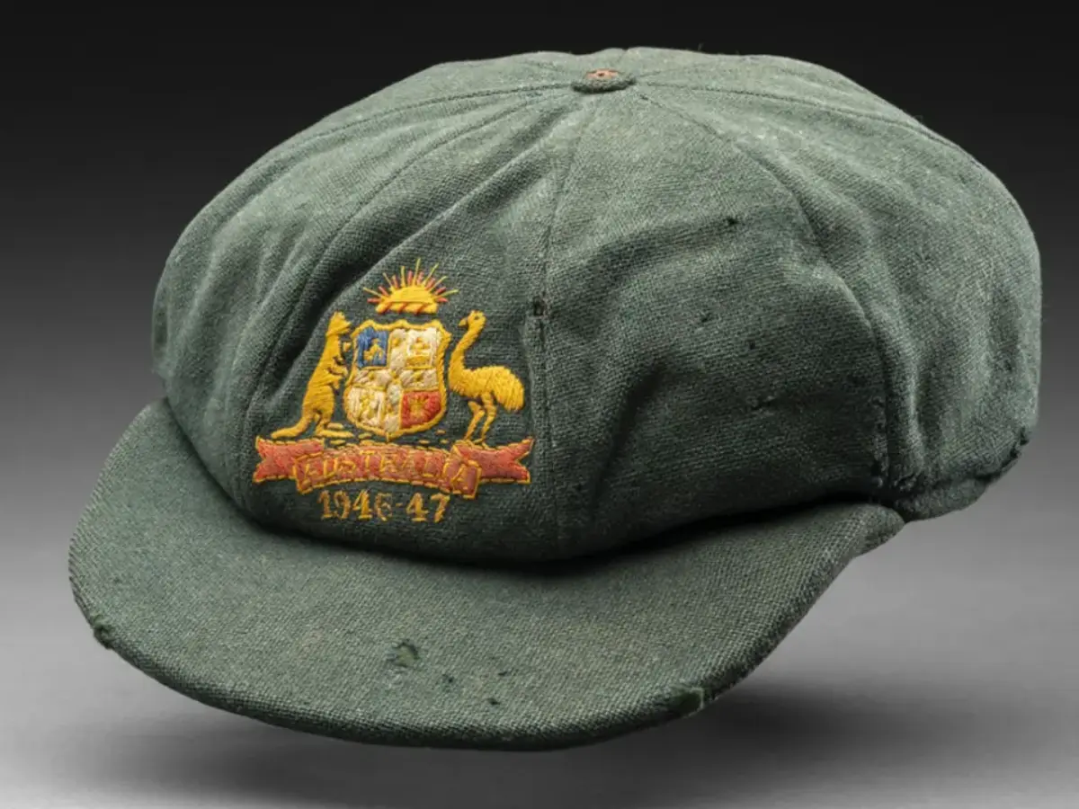 Donald Bradman’s 1946 baggy green costs a fortune – here’s why it matters