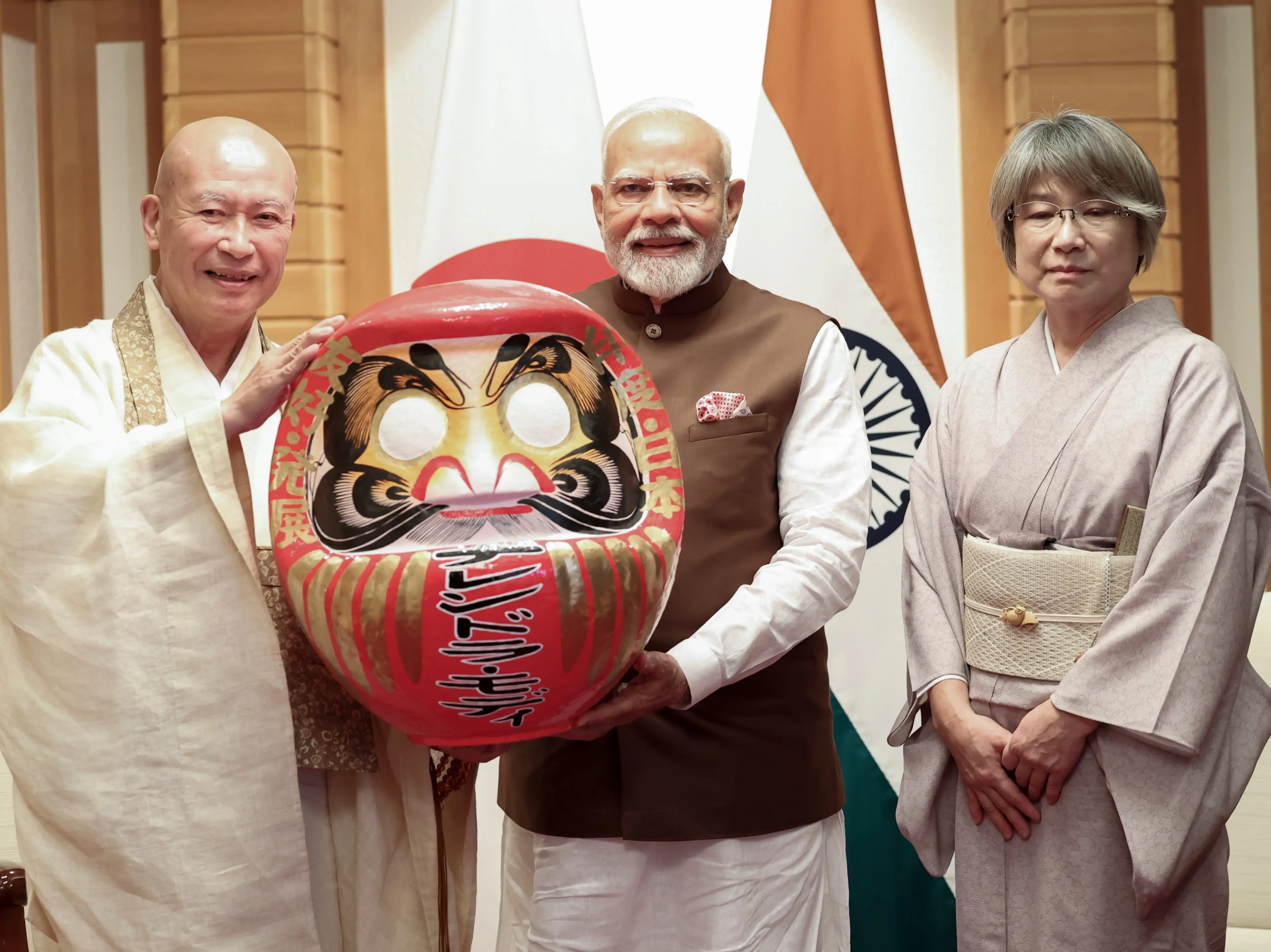 WATCH | PM Modi receives Daruma doll during Japan visit – Know its significance and cultural essence WATCH | PM Modi receives Daruma doll during Japan visit – Know its significance and cultural essence