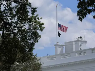 US flag at White House flown at half-mast amid 'Trump is dead' trend: Here's why