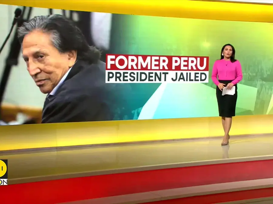 Peru's former president sentenced to 13 years in prison in graft case