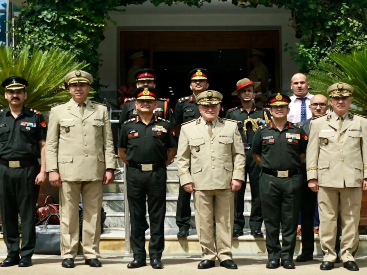 Africa outreach: India Army Chief General Upendra Dwivedi visits Algeria Africa outreach: India Army Chief General Upendra Dwivedi visits Algeria