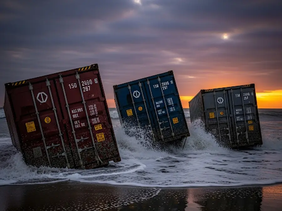 Security scare in Maharashtra: Three suspicious containers found on Palghar coast; Coast Guard, disaster teams on alert