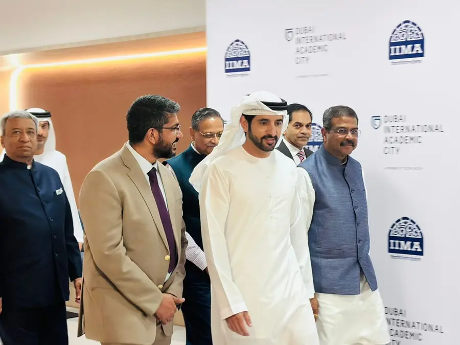 Education minister Dharmendra Pradhan, Dubai's Crown Prince inaugurate IIMA Dubai campus