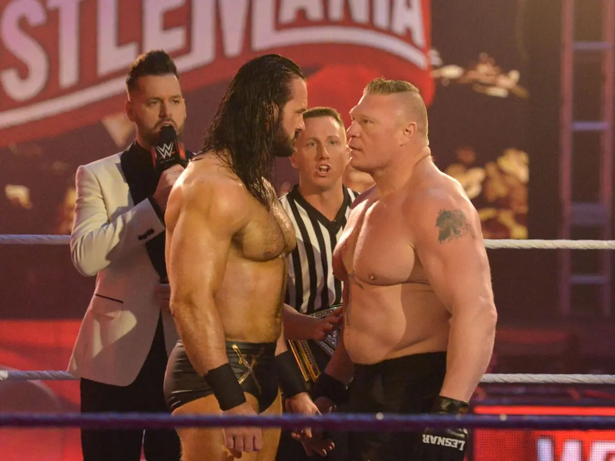 Brock Lesnar vs Drew McIntyre