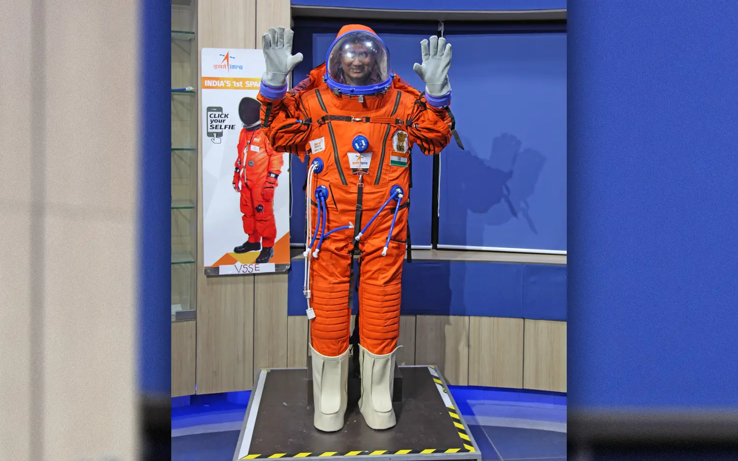 Space suits represent a blend of human skill, technology