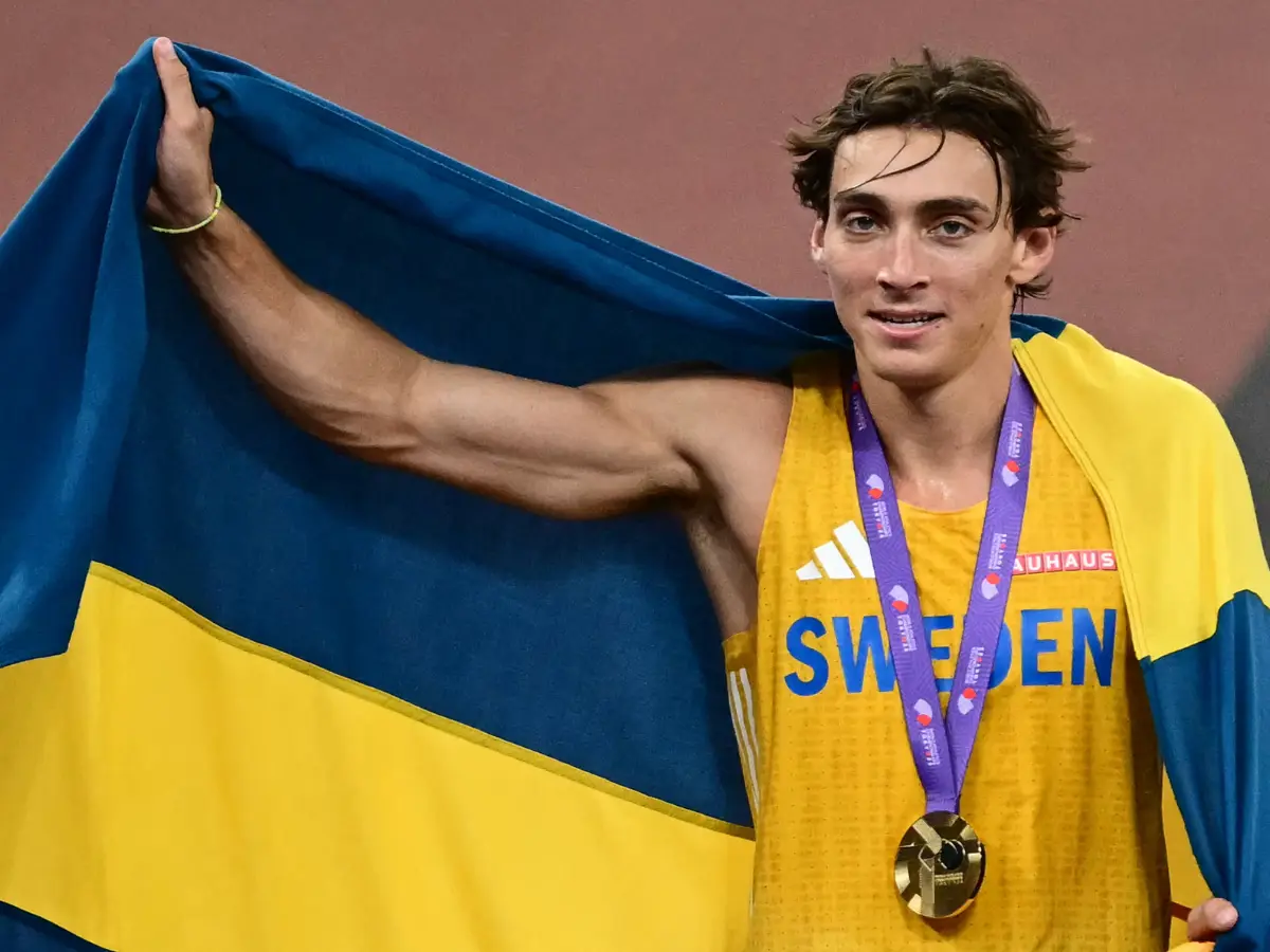 Duplantis continues hot streak at World Athletics Championships, breaks pole vault world record for 14th time