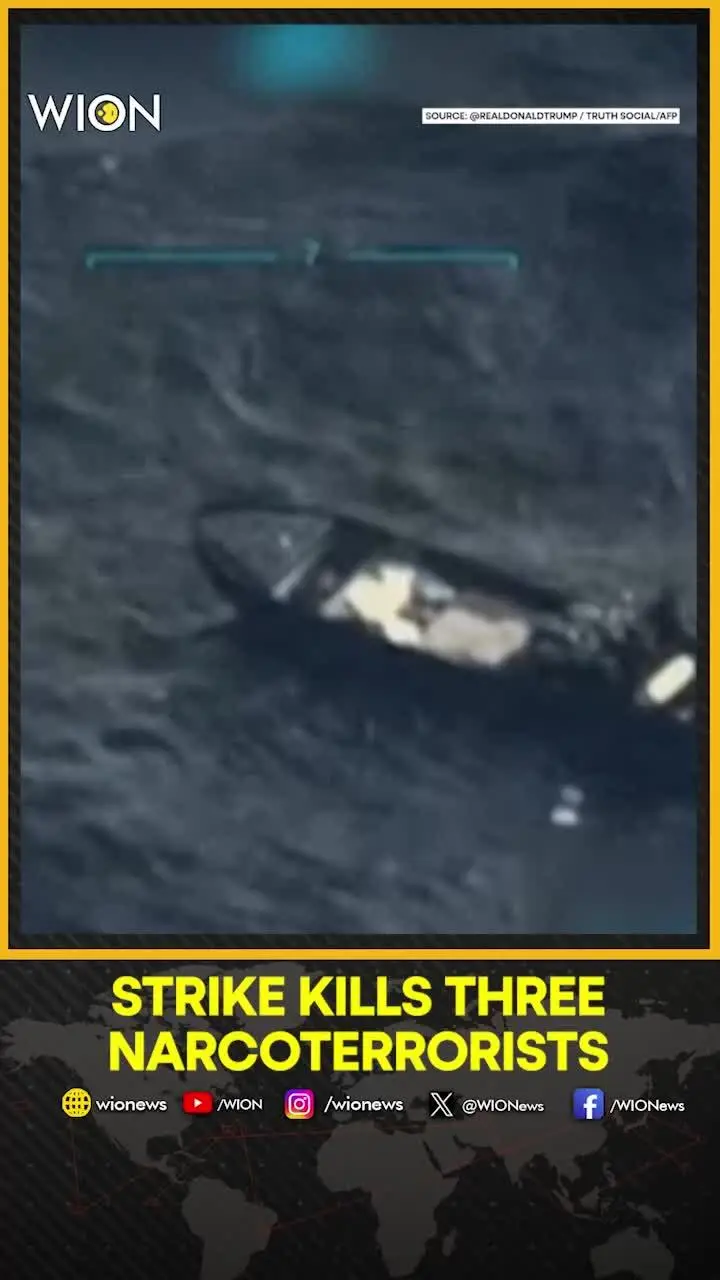 Trump Announces DEADLY 2nd Strike On Venezuelan Drug Boat Killing 3 'Narcoterrorists'