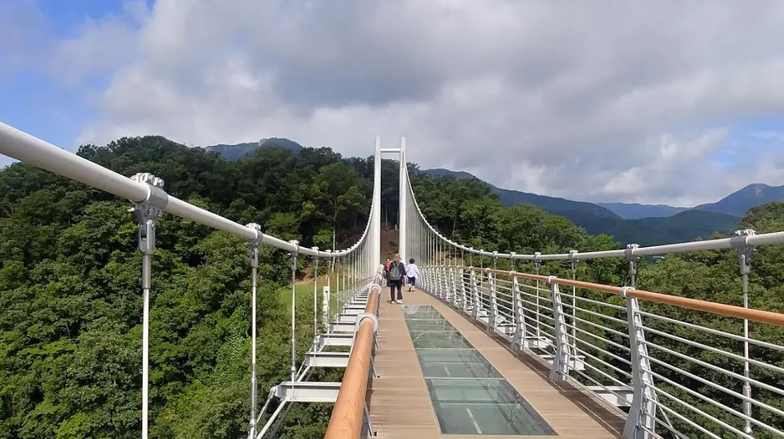 10. Hantan River Sky Bridge, Pocheon