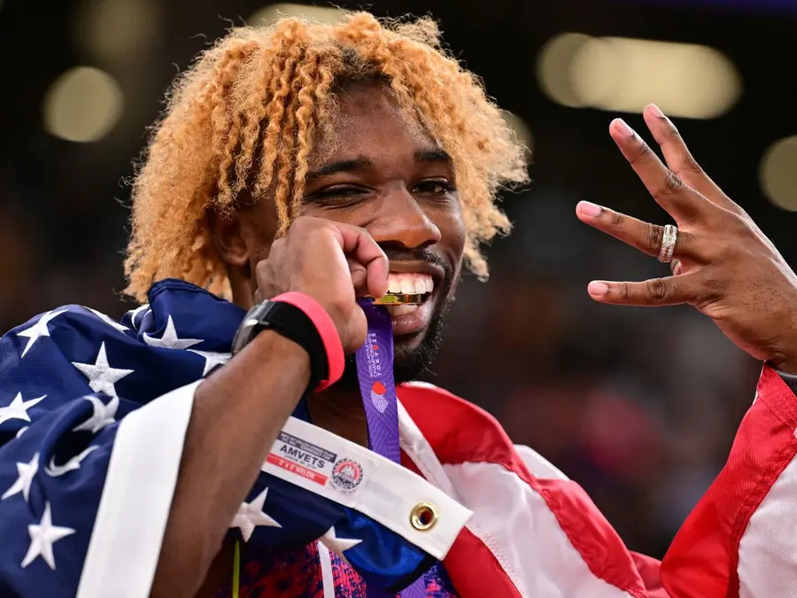 Olympic champion Noah Lyles emulates Bolt with fourth world 200m title