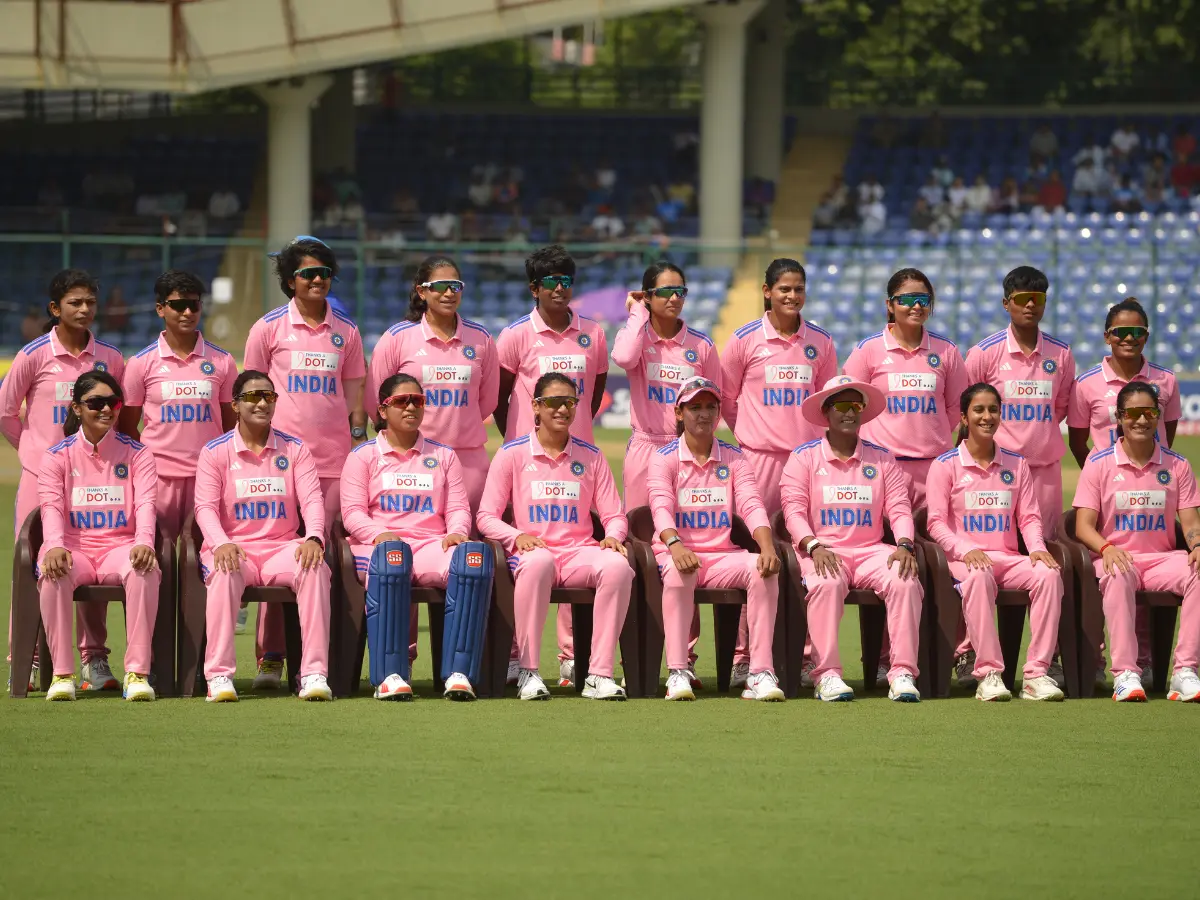 IND-W vs AUS-W: Here's why Indian women's team was wearing pink jersey in final ODI vs Australia IND-W vs AUS-W: Here's why Indian women's team was wearing pink jersey in final ODI vs Australia