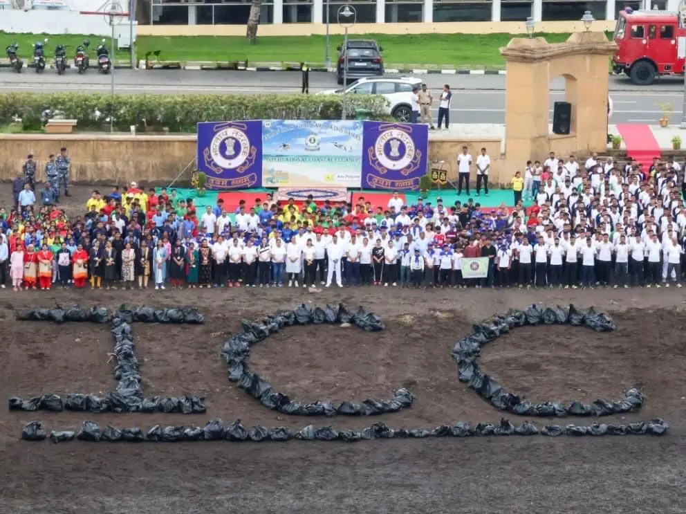 India: Coast Guard leads nationwide efforts on Int'l Coastal Cleanup Day India: Coast Guard leads nationwide efforts on Int'l Coastal Cleanup Day