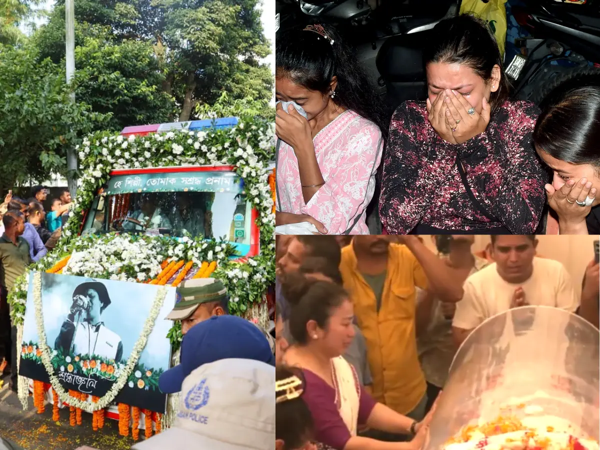 Zubeen Garg funeral: Sea of fans gather on Guwahati streets, Assam CM Himanta Biswa Sarma pays tribute